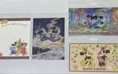 東京ディズニーリゾート ポストカード 4枚セット