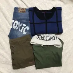 Lovetoxic ラブトキシック 4点セット Lサイズのサムネイル
