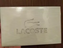 ラッピング済！【御礼やご挨拶に】LACOSTE UCHINO タオルハンカチ 白
