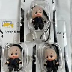 《未開封・カプコン展限定》レオン S・ケネディ キューピー 3個セット