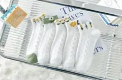 靴下 レディース 5足セット 綿 スニーカー ショート くつした フットカバー