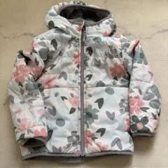 ノースフェイス リバーシブル 花柄 3T 95 キッズ