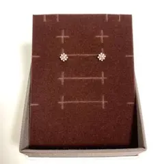 eteミストピンクダイヤモンドピアス