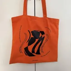 m*_様 yurikaakutsu トートバッグ オレンジ