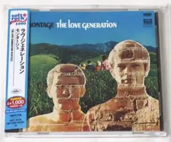 ラヴ・ジェネレーション「モンタージュ」 日本盤 帯付 初回限定盤 ソフトロック