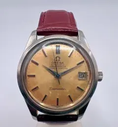 今月迄【希少】OMEGA シーマスター デイト クロノメーター 純正箱付 稼働品のサムネイル