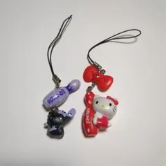 ROUND1限定ハローキティ ストラップ