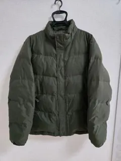 Eddie Bauer ダウンジャケット　Lサイズ　深緑　フィル550　グース