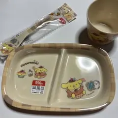 ダイソー　ポムポムプリン　のんびりタイム　3点セット