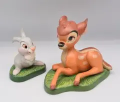 バンビとサンパー　２体セット　ディズニー　クラシックコレクション　おまけ・箱付