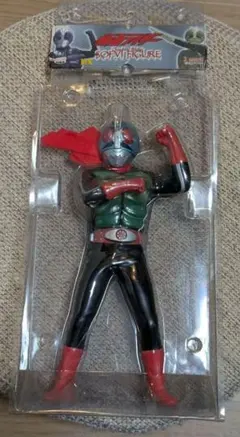 【当時物・未開封】1999年製 ダブルライダーソフビフィギュア 新2号のサムネイル