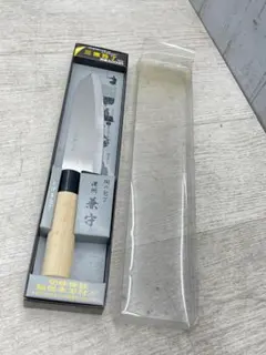 新品 刃匠 濃洲 兼守 三徳包丁 最高級和包丁 刃渡16.5㎝ 全長29.5㎝のサムネイル