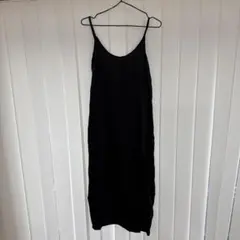 ZARA キャミワンピース ブラック S