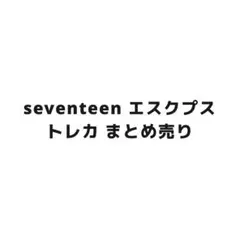 seventeen エスクプス スンチョル トレカ まとめ売り