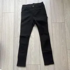 ブラック スキニーパンツ 100cm~