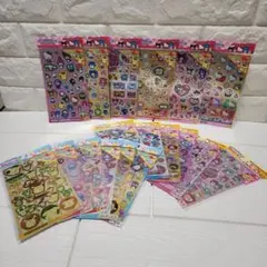 ハローキティ サンリオキャラクターシール　１・２・３　１８枚セット