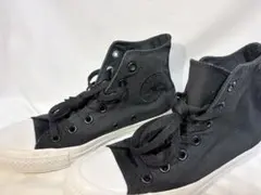 コンバース オールスター ハイカット 黒 24.5cm REACT ユニセックス