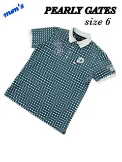 PG パーリーゲイツ　ポロシャツ　メンズ6 XL LL ゆったり　ゴルフ