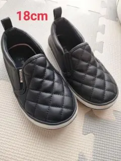 18cm  ブラック フォーマル　靴