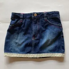 デニムミニスカート3can4on 90cmのサムネイル