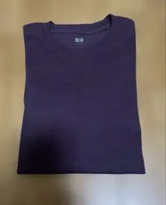 UNIQLO ユニクロ 長袖Tシャツ パープル M