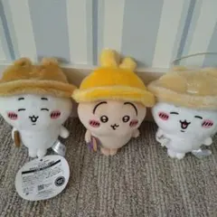 ちいかわ　秋だもんマスコット　ちいかわ　ハチワレ　うさぎ