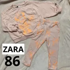 ZARA ミニーマウス トレーナー・レギンスセット　1歳半　86㎝