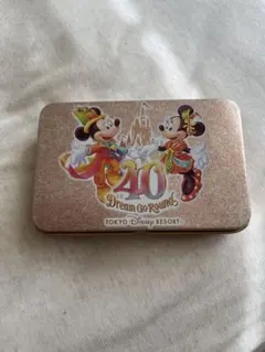 ディズニー　40周年　キャンディー缶