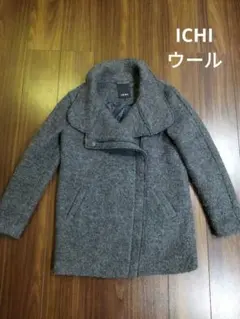 美品♪イチ ichi ナチュラン ウール ジャケット コート