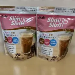 【2袋】アサヒ スリムアップスリムシェイク カフェラテ味 360gのサムネイル