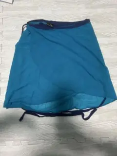 jewelesque ブルー　バレエ巻きスカート