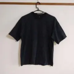 H&M無地 クルーネック Tシャツ 黒/S/綿/H&Mトップス/男女兼用のサムネイル