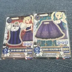 アイカツ ホーリーパフスリーブ ブラックレースフレアスカート 藤堂ユリカ