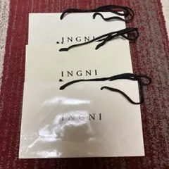 INGNI イング　紙袋 ショップ袋　まとめ売り