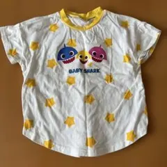 BABY SHARK 半袖Tシャツ 星柄