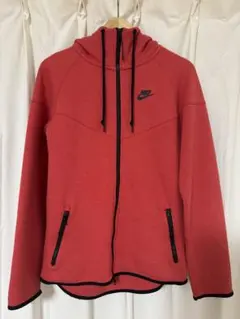 Nike テックフリース フルジップパーカー Mレッド