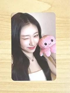 ITZY GWBG チェリョン　トレカ　MAKE STAR 特典　タコ　両面