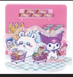 ちいかわサンリオキャラクター アクリルスタンド　モモンガ×クロミ