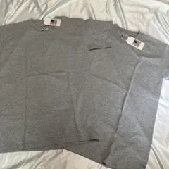 新品　BAYSIDE ヘビーウエイト クルーネックTシャツ USA製　M 2枚のサムネイル