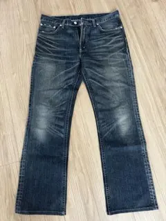Levi Strauss & Co. ダークブルー ストレートジーンズ507