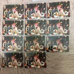 なにわ男子 集合 トレカ HARD WORK 特典