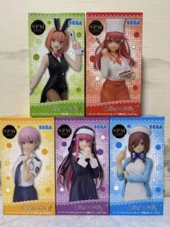 五等分の花嫁 スーパープレミアムフィギュア 5種セット