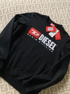 DIESEL DENIM DIVISION ブラックトレーナー