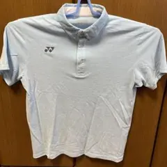 YONEX ライトブルーポロシャツ サイズXO