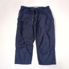 ナチュラルストーリー カジュアルパンツ クロップド丈 コットンリネン