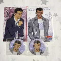 名探偵コナン 大和敢助 隻眼の残像 缶バッジ ブロマイド 4点セット