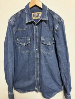 DIESEL ディーゼル デニムジャケット デニムシャツ ウエスタンシャツ M