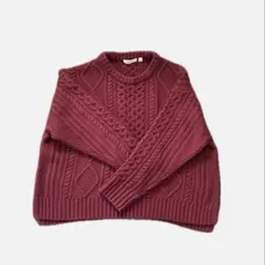 niko and ... ケーブルニット セーター サイズ3