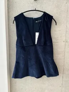 ZARA ぺプラムトップスのサムネイル