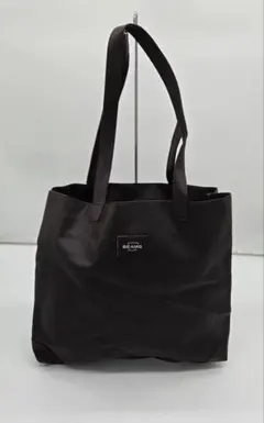 BEAMS ビームスレザー調トートバッグ　茶色　ブラウン　鞄